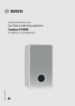 Condens 4000 combi installation manual Preview Image