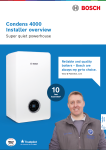 Condens 4000 installer guide Preview Image