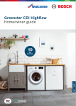 Greenstar CDi Highflow homeowner guide Preview Image