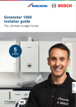 Greenstar 1000 installer brochure Preview Image