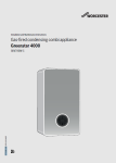 Greenstar 4000 Combi Installation Manual Preview Image