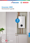 Greenstar 4000 homeowner guide Preview Image