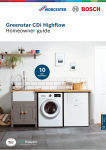 Greenstar CDi Highflow homeowner guide Preview Image