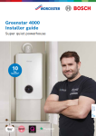 Greenstar 4000 Installer Brochure Preview Image