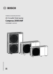 Compress 2000 AWF Installation and Operating Instructions