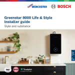 Greenstar 8000 Life & Style Installer guide Preview Image