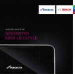 Greenstar 8000 Lifestyle Installer Brochure Preview Image