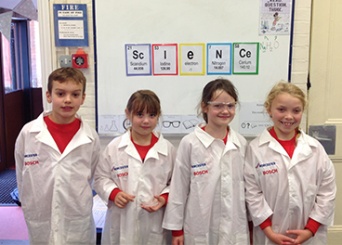 Worcester Bosch donation helps budding scientists look the part