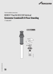 8000 F Flue Kit 60/100 Vertical installation manual