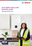 Flow 8500 Indirect HIU Specifier guide Preview Image