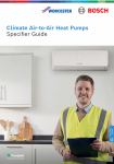 Climate Air-to-Air Heat Pumps Specifier Guide Preview Image