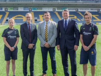 New sponsorship deal with Worcester Warriors unveiled