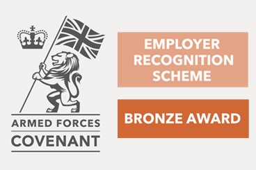 Worcester Bosch win 2019 Bronze Award for the Armed Forces Employer Recognition Scheme