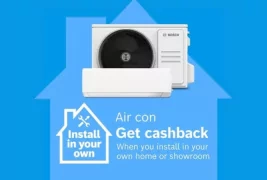 Claim cashback with our ‘Install in Your Own’ air con promotion